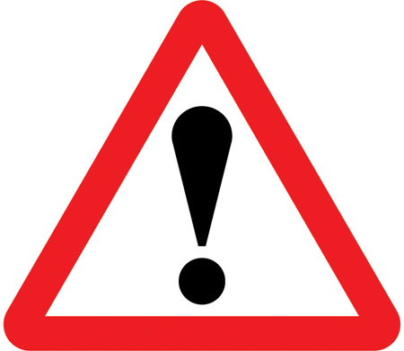 Other danger ahead sign